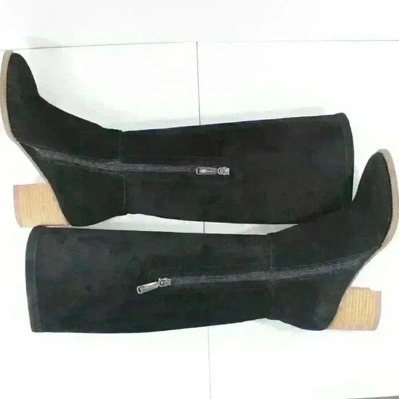 Blondo Black Nada Waterproof Knee High Stretch Boot Size 7.5 M - Picture 7 of 8